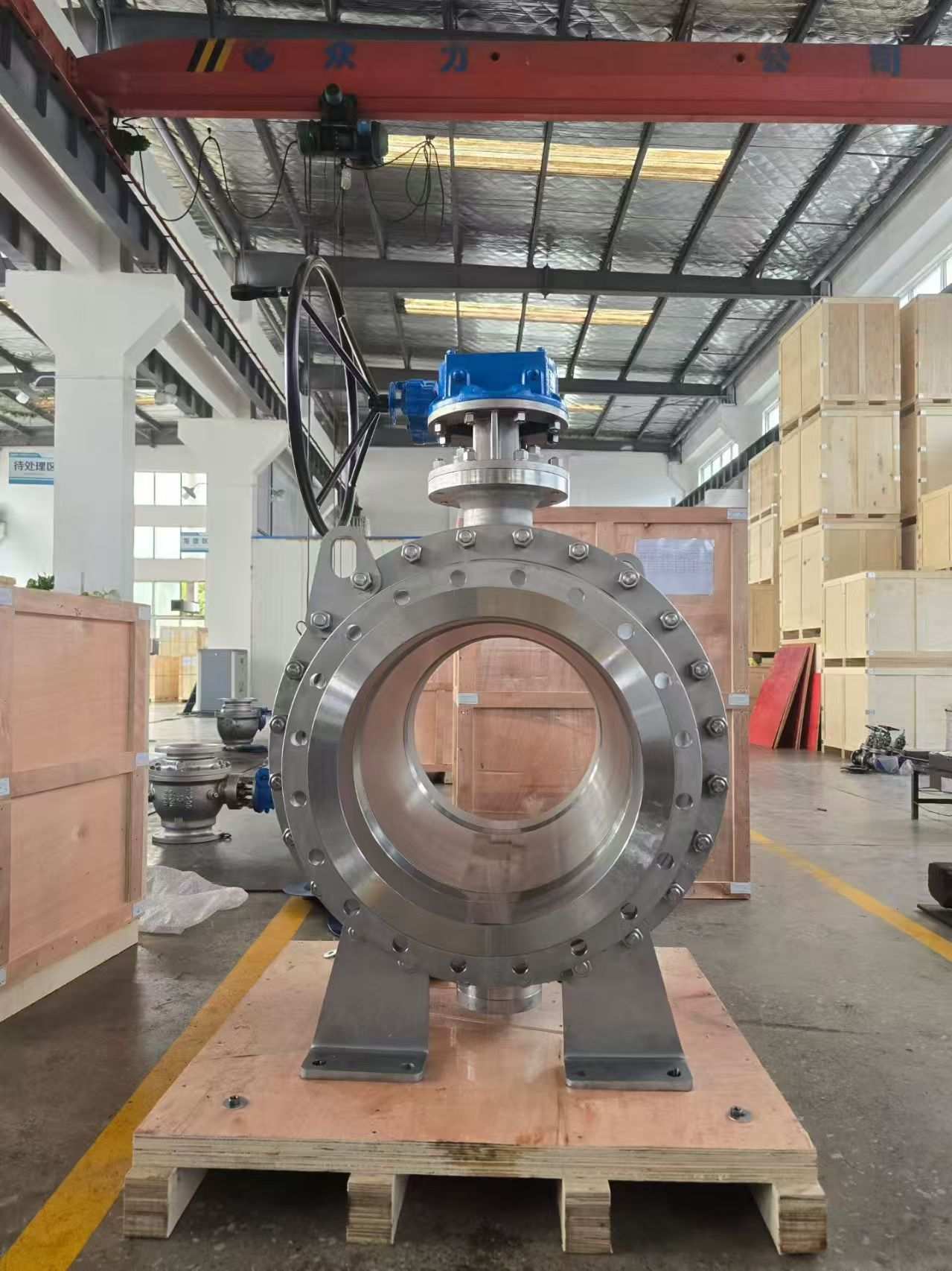 A batch of hard-seal ball valves of our company has been completed and is about to be shipped to Southeast Asia.